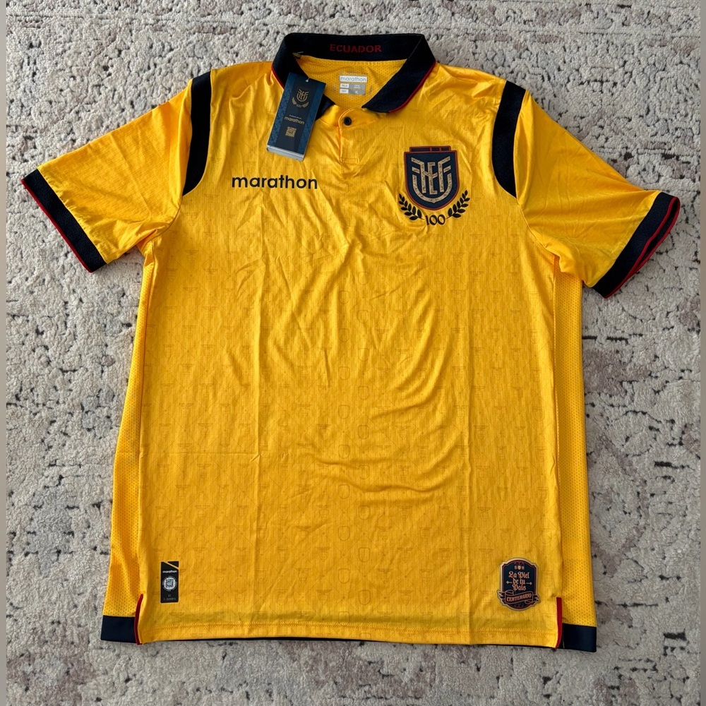 Marathon Authentic Ecuador 100 Years Edition Centenario Jersey Men’s Sz: XL